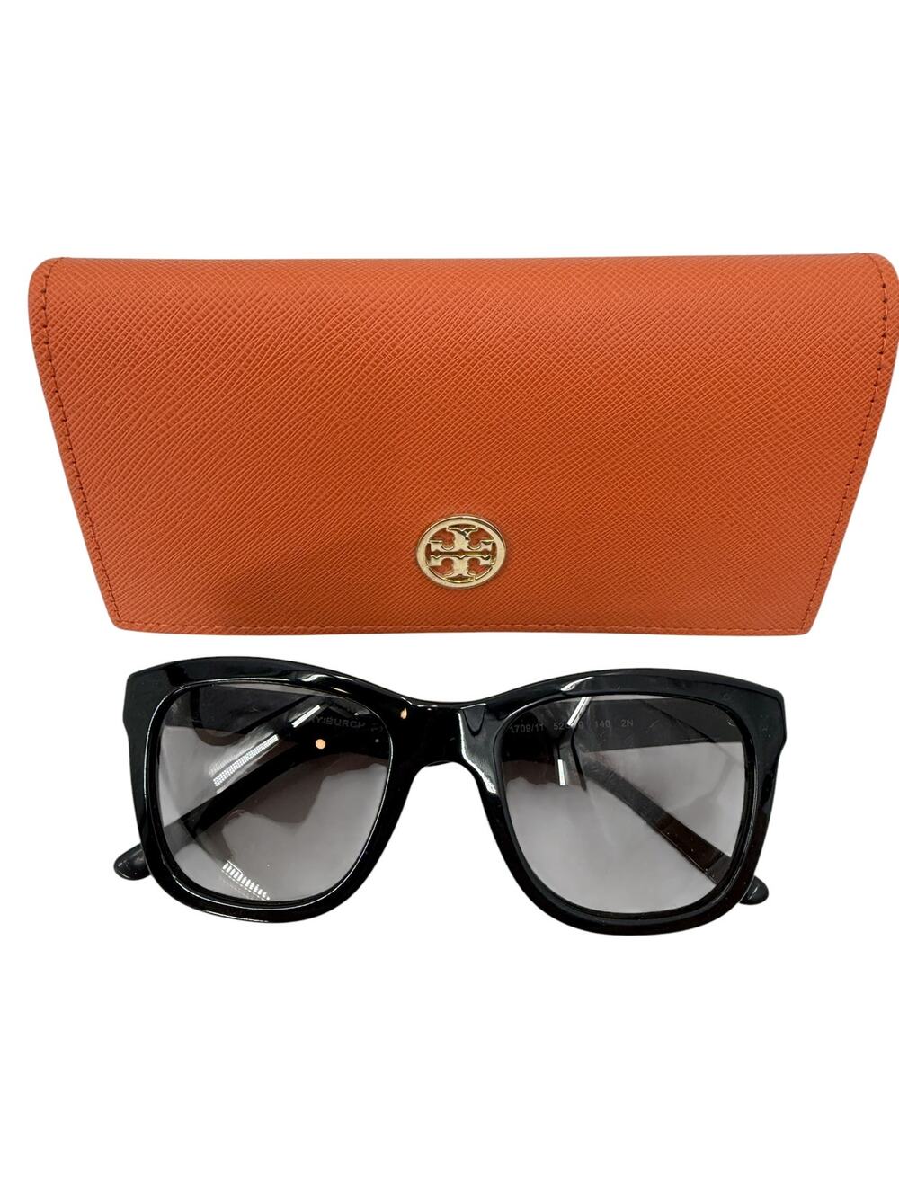 TORY BURCH Black Sunglasses with Case
